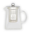 Square Glass Tea Pot 400ml - 2 cups | Tea Tonic | Tea &amp; Accessories | Thirty 16 Williamstown