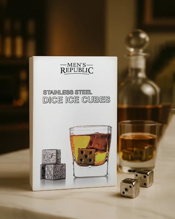 Stainless Steel Dice Ice Cubes | Men's Republic | Wine Bar &amp; Accessories | Thirty 16 Williamstown