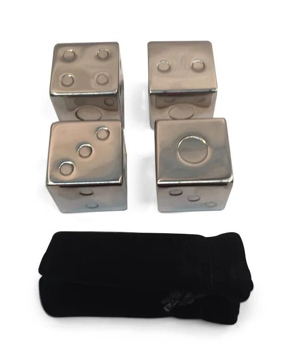 Stainless Steel Dice Ice Cubes | Men's Republic | Wine Bar &amp; Accessories | Thirty 16 Williamstown