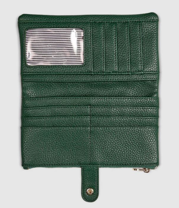 Stella Wallet - Green | Louenhide | Women's Accessories | Thirty 16 Williamstown