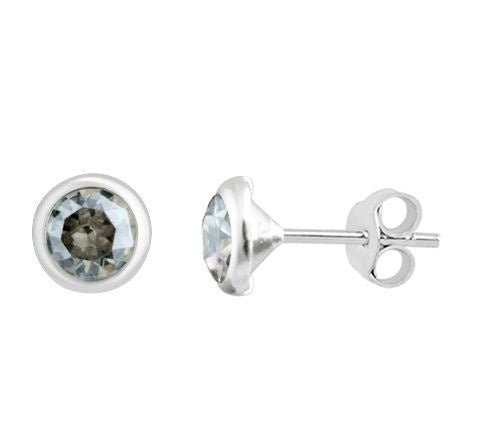 Sterling Silver &amp; Clear Swarovski Studs Earrings | Bella Donna Siver | Jewellery | Thirty 16 Williamstown