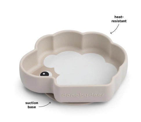 Stick and Stay Bowl Sheepy | Done By Deer | Children's Dinnerware | Thirty 16 Williamstown