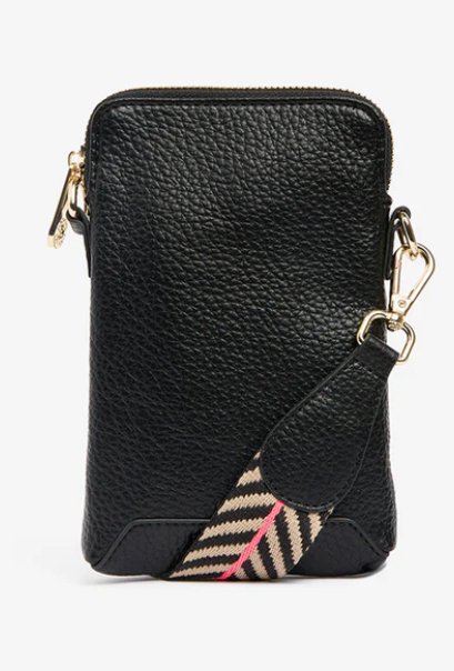 Sullivan Phone Bag - Black | Elms + King | Women's Accessories | Thirty 16 Williamstown