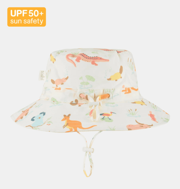 Sunhat Banjo - Kakadu Dawn | Toshi | Baby & Toddler Hats & Beanies | Thirty 16 Williamstown