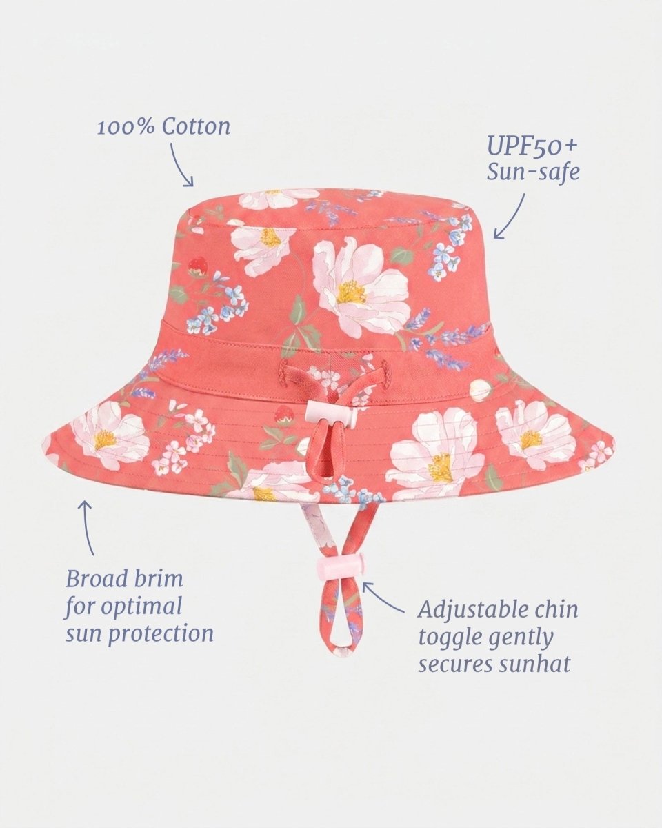 Sunhat Camille Paradise | Toshi | Baby & Toddler Sunhats | Thirty 16 Williamstown
