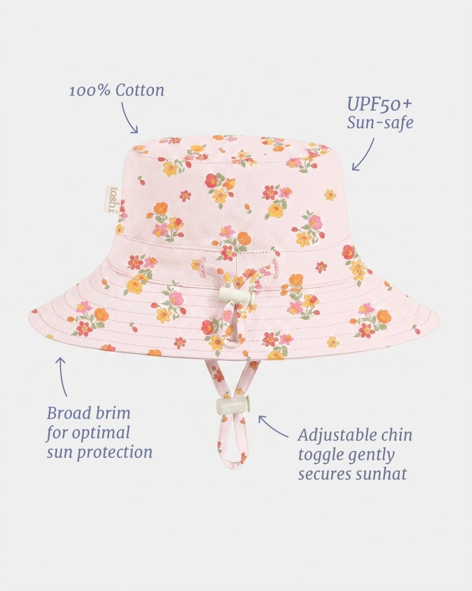 Sunhat Maddie Blossom | Toshi | Baby & Toddler Sunhats | Thirty 16 Williamstown