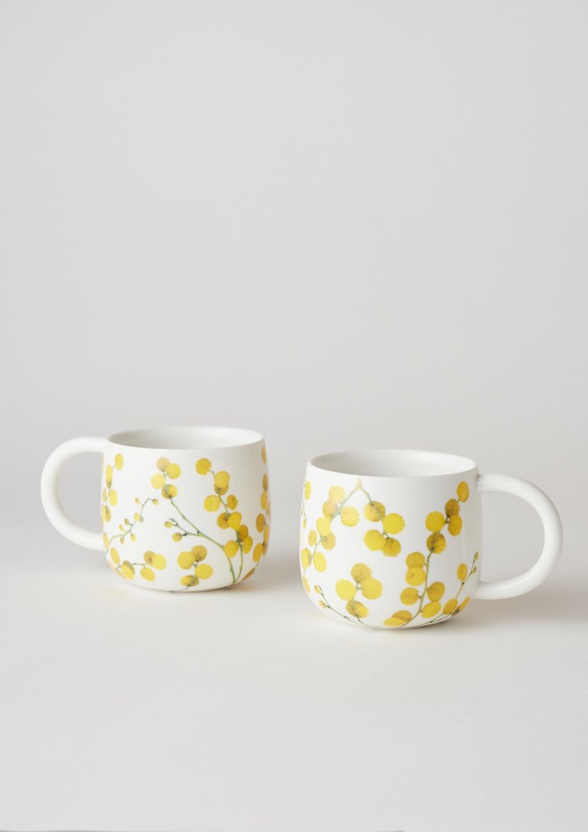 Sunny Day Mugs Two of Set - Wattle | Angus & Celeste | Mugs & Cups | Thirty 16 Williamstown