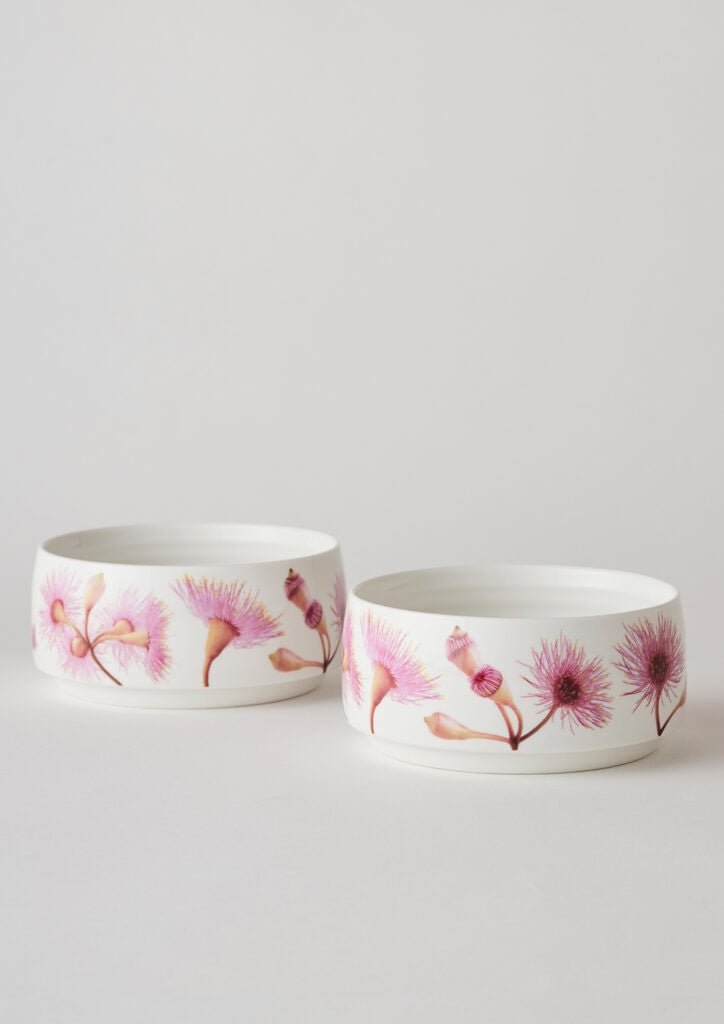 Sunny Day Stackable Bowls Two of Set - Fairy Floss Gum | Angus & Celeste | Serving Ware | Thirty 16 Williamstown