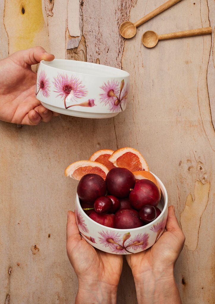 Sunny Day Stackable Bowls Two of Set - Fairy Floss Gum | Angus & Celeste | Serving Ware | Thirty 16 Williamstown