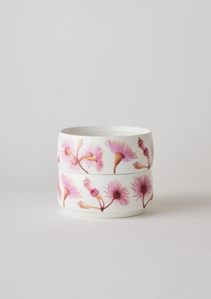 Sunny Day Stackable Bowls Two of Set - Fairy Floss Gum | Angus &amp; Celeste | Serving Ware | Thirty 16 Williamstown