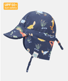 Swim Flap Cap Paradise - Kakadu Moonlight | Toshi | Baby &amp; Toddler Swim Sun Hats | Thirty 16 Williamstown