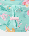 Swim Flap Cap Paradise - Waratah Mint | Toshi | Baby &amp; Toddler Swim Sun Hats | Thirty 16 Williamstown