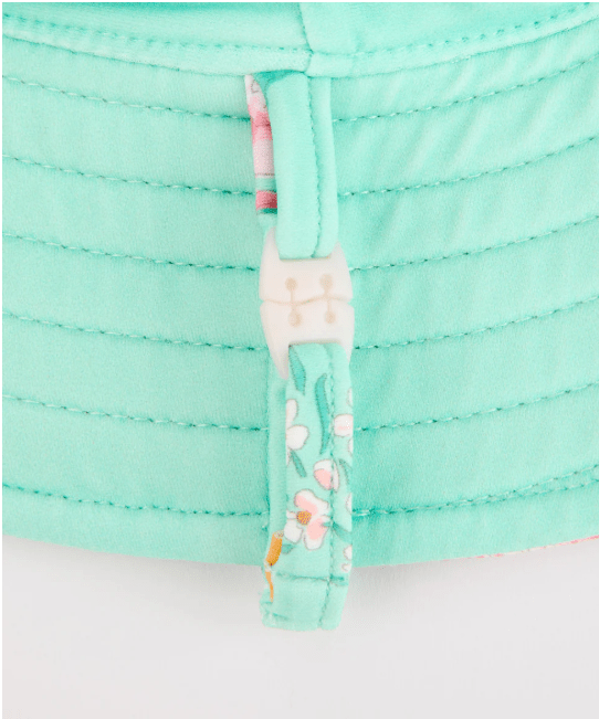 Swim Sunhat Paradise - Waratah Mint | Toshi | Baby & Toddler Swim Sun Hats | Thirty 16 Williamstown