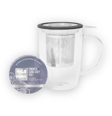 Tea Mug For 1 - Including French Earl Grey Tea Loose Leaf Travel Tin | Tea Tonic | Tea &amp; Accessories | Thirty 16 Williamstown
