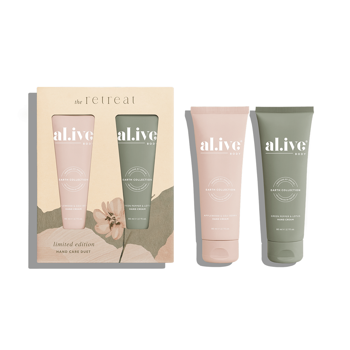 The Retreat - Hand Care Duet | Al.ive Body | Body Lotion & Wash | Thirty 16 Williamstown