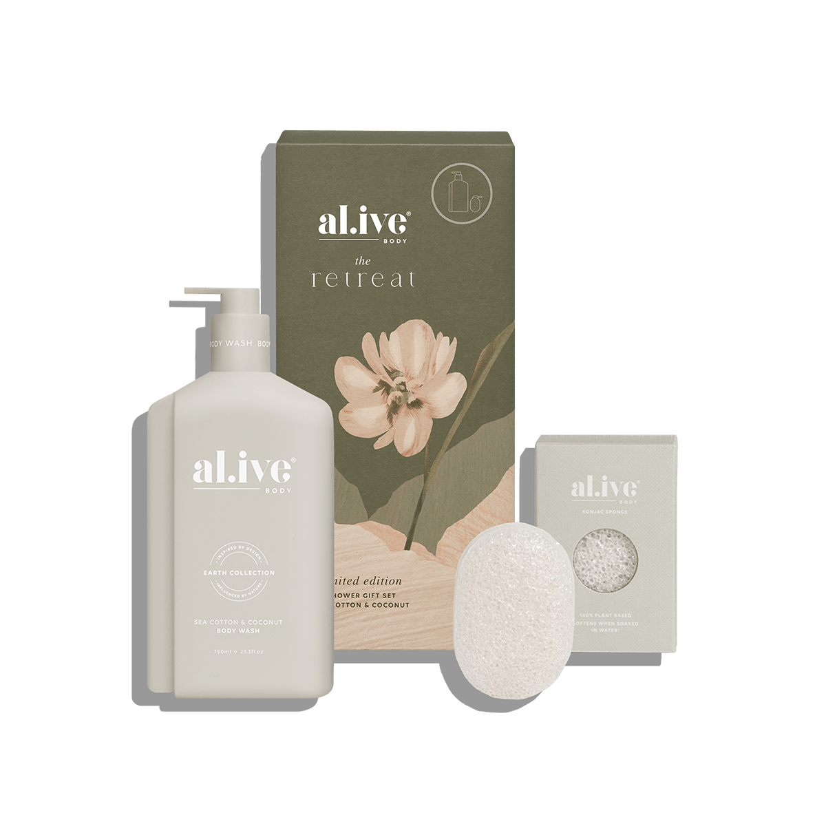 The Retreat - Shower Gift Set | Al.ive Body | Body Lotion & Wash | Thirty 16 Williamstown
