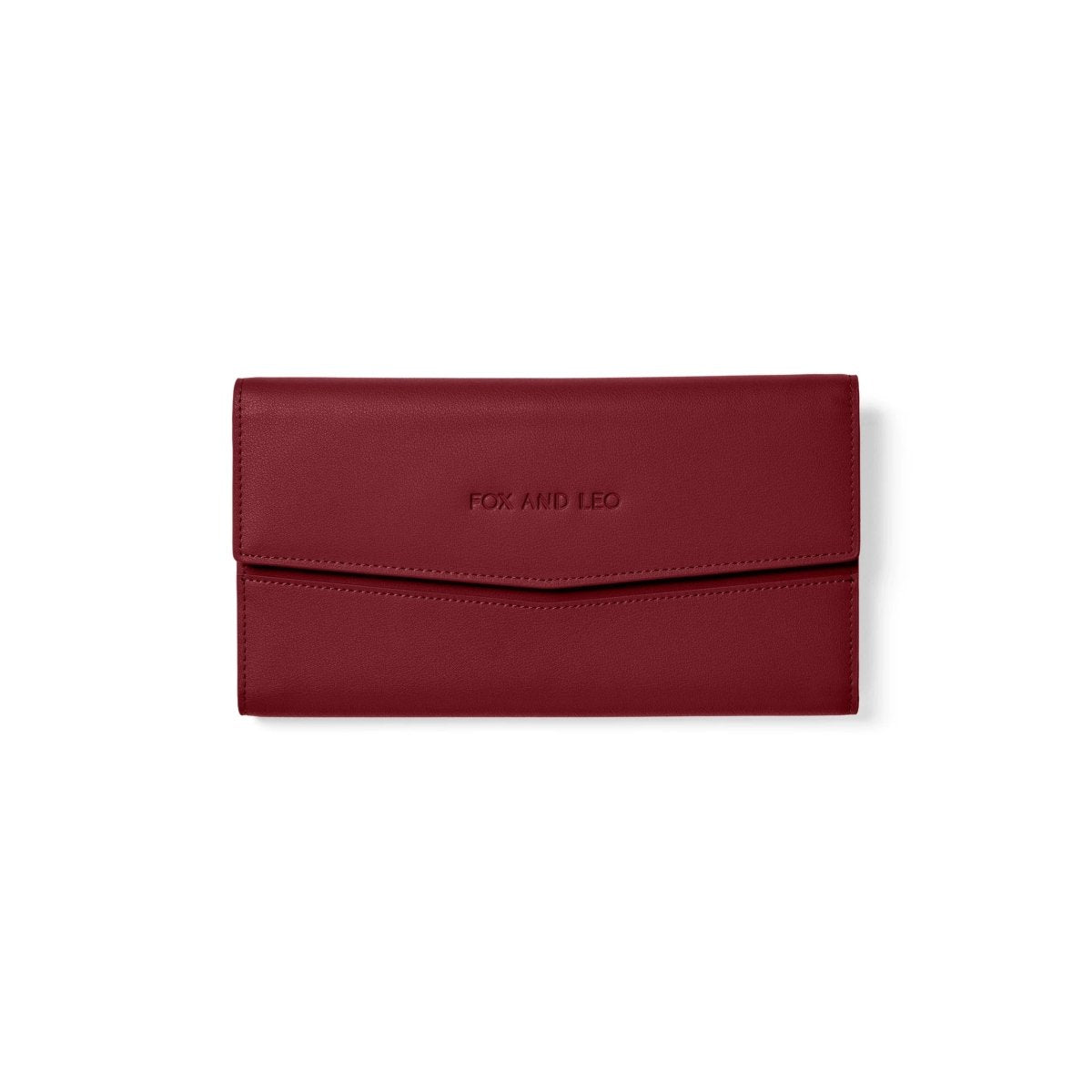 The Traveller 2.0 - Burgundy | Fox and Leo | Women's Travel Accessories, Bags & Wallets | Thirty 16 Williamstown