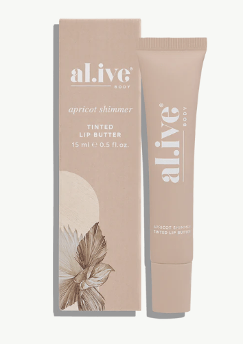 Tinted Lip Butter - Apricot Shimmer | Al.ive Body | Beauty | Thirty 16 Williamstown