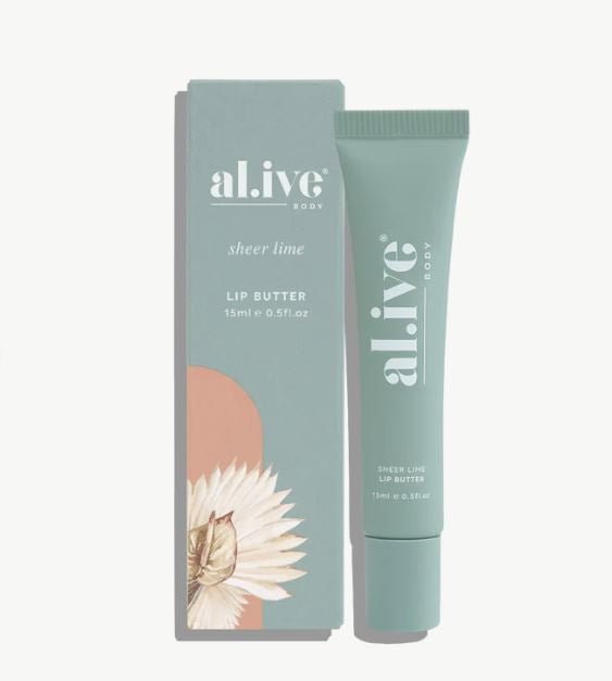 Tinted Lip Butter - Sheer Lime | Al.ive Body | Beauty | Thirty 16 Williamstown