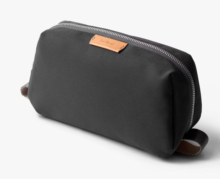 Toiletry Kit Plus - Black | Bellroy | Men&#39;s Grooming &amp; Toiletry Bags | Thirty 16 Williamstown