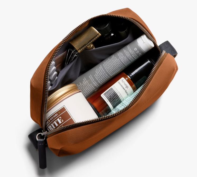 Toiletry Kit Plus - Bronze | Bellroy | Men's Grooming & Toiletry Bags | Thirty 16 Williamstown