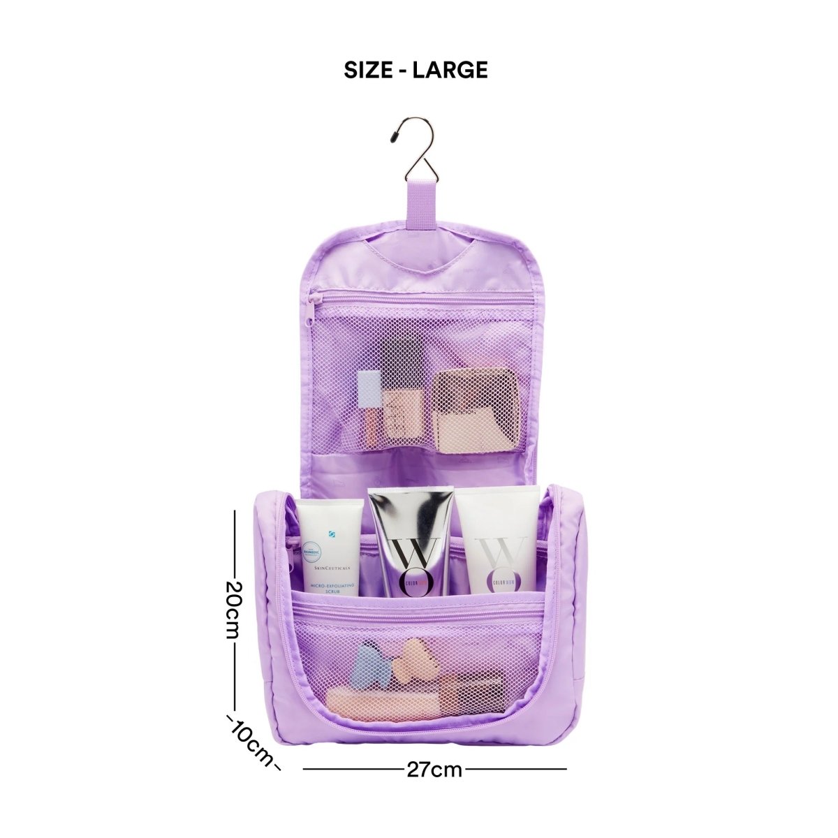 Toiletry Organiser Large - Lilac | Lapoche | Travel Accessories | Thirty 16 Williamstown