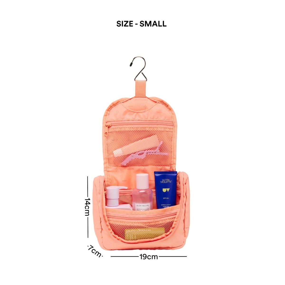 Toiletry Organiser Small - Apricot | Lapoche | Travel Accessories | Thirty 16 Williamstown