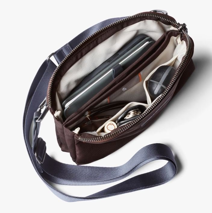 Tokyo Side Bag - Deep Plum | Bellroy | Travel Bags | Thirty 16 Williamstown