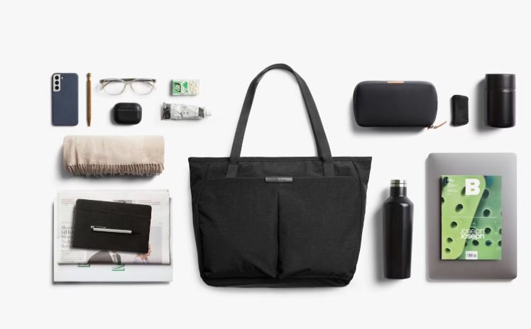 Tokyo Wonder Tote 15L - Raven | Bellroy | Travel Bags | Thirty 16 Williamstown