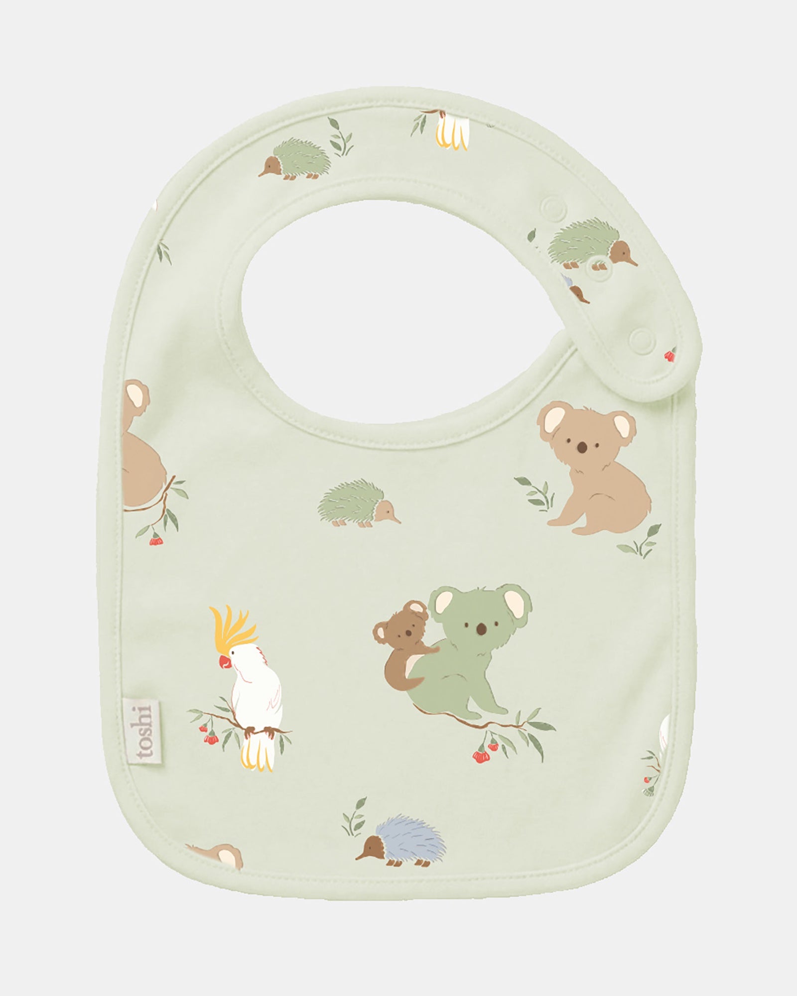 Baby Bib Arcadia Gumnut Babies - Eucalypt