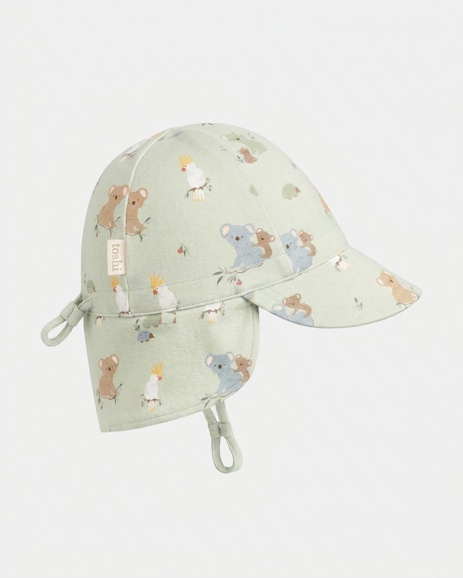 Flap Cap Arcadia Gumnut Babies - Eucalypt