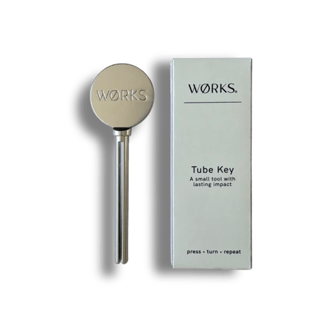 Tube Key | WØRKS | Body Lotion & Wash | Thirty 16 Williamstown