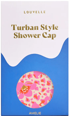 Turban Shower Cap Amelie - Animal Floral | Louvelle | Shower Caps | Thirty 16 Williamstown