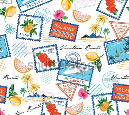 Turban Shower Cap - Amelie Isola Postcard | Louvelle | Shower Caps | Thirty 16 Williamstown