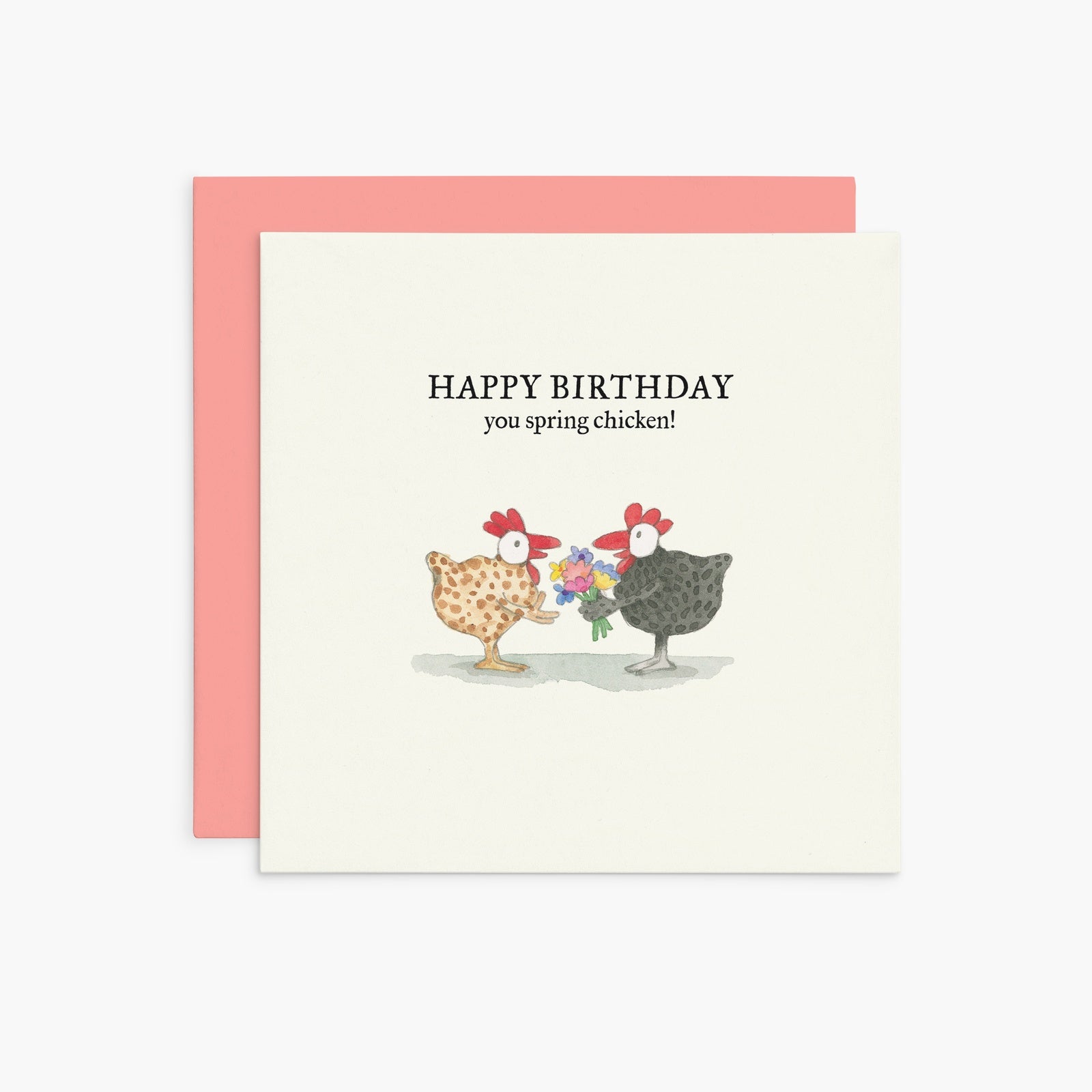 Birthday Card - Spring Chicken