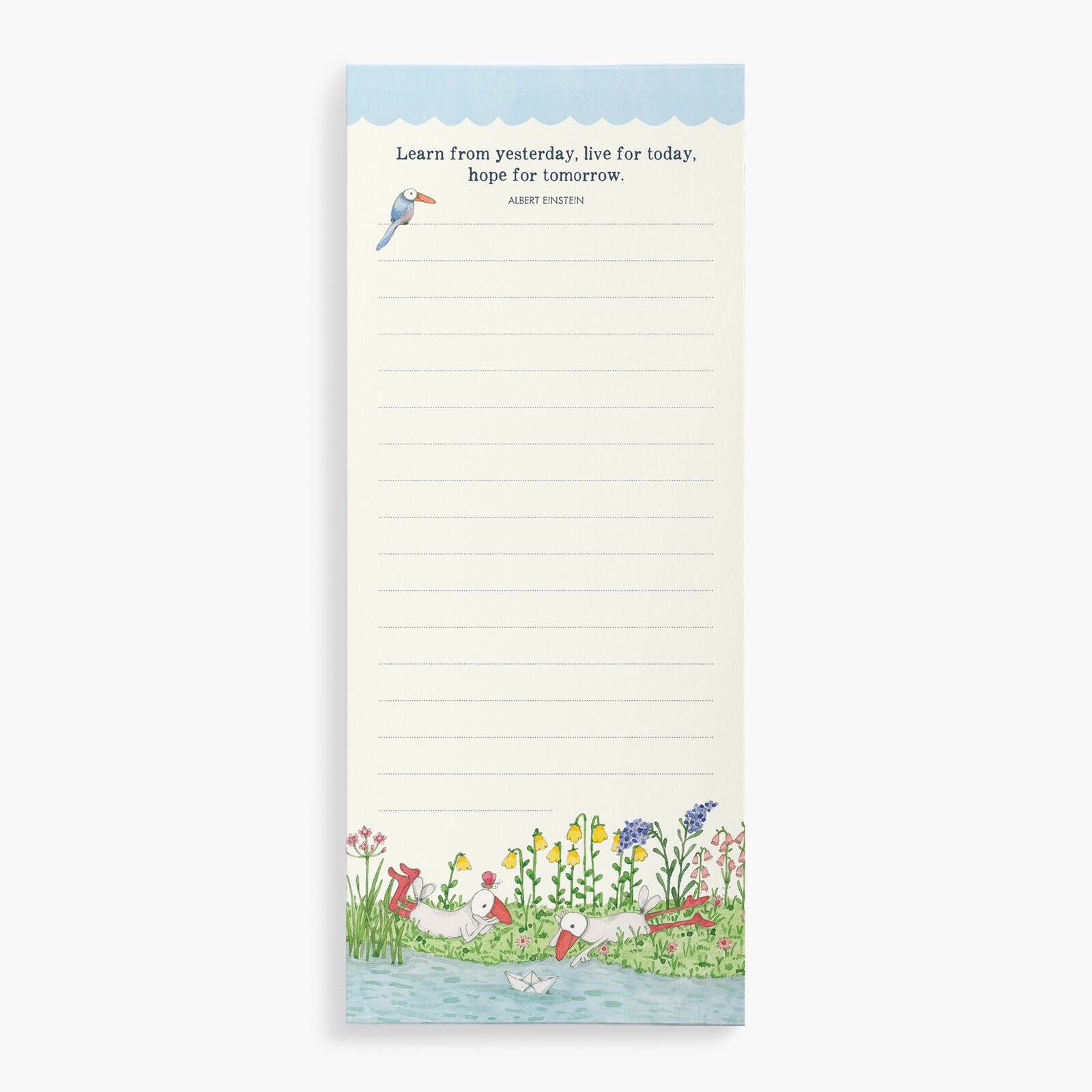 Magnetic List Notepad - Seagulls