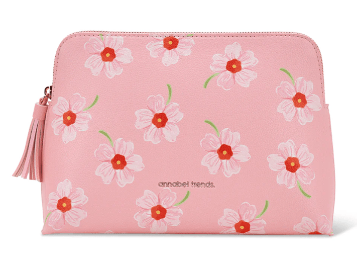 Vanity Bag Large - Meadow Blush | Annabel Trends | Cosmetic Bags | Thirty 16 Williamstown