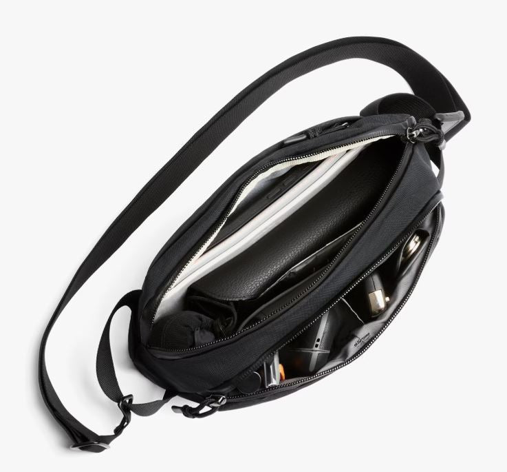 Venture Ready Sling 2.5L - Black | Bellroy | Travel Bags | Thirty 16 Williamstown