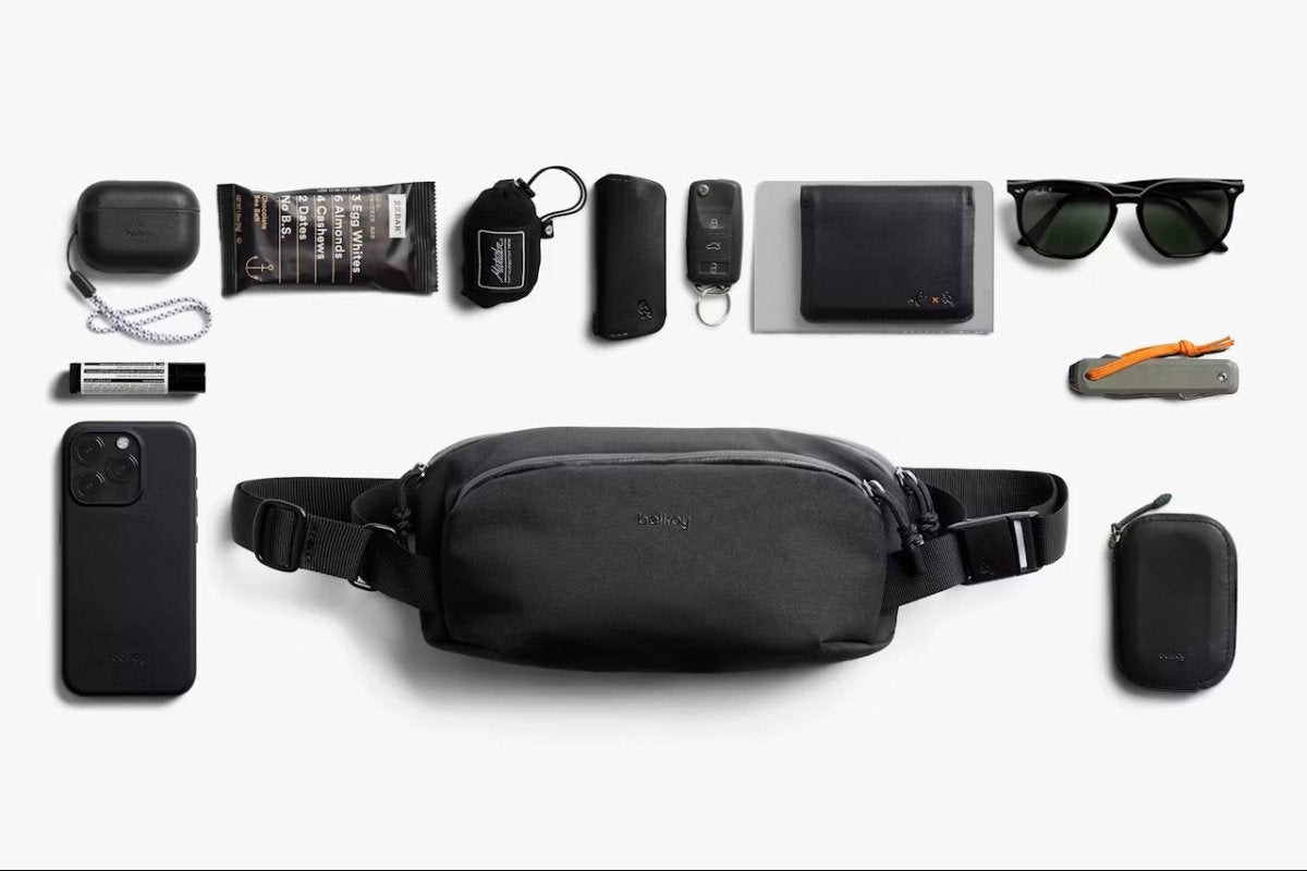 Venture Ready Sling 2.5L - Black | Bellroy | Travel Bags | Thirty 16 Williamstown