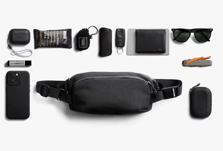 Venture Ready Sling 2.5L - Black | Bellroy | Travel Bags | Thirty 16 Williamstown