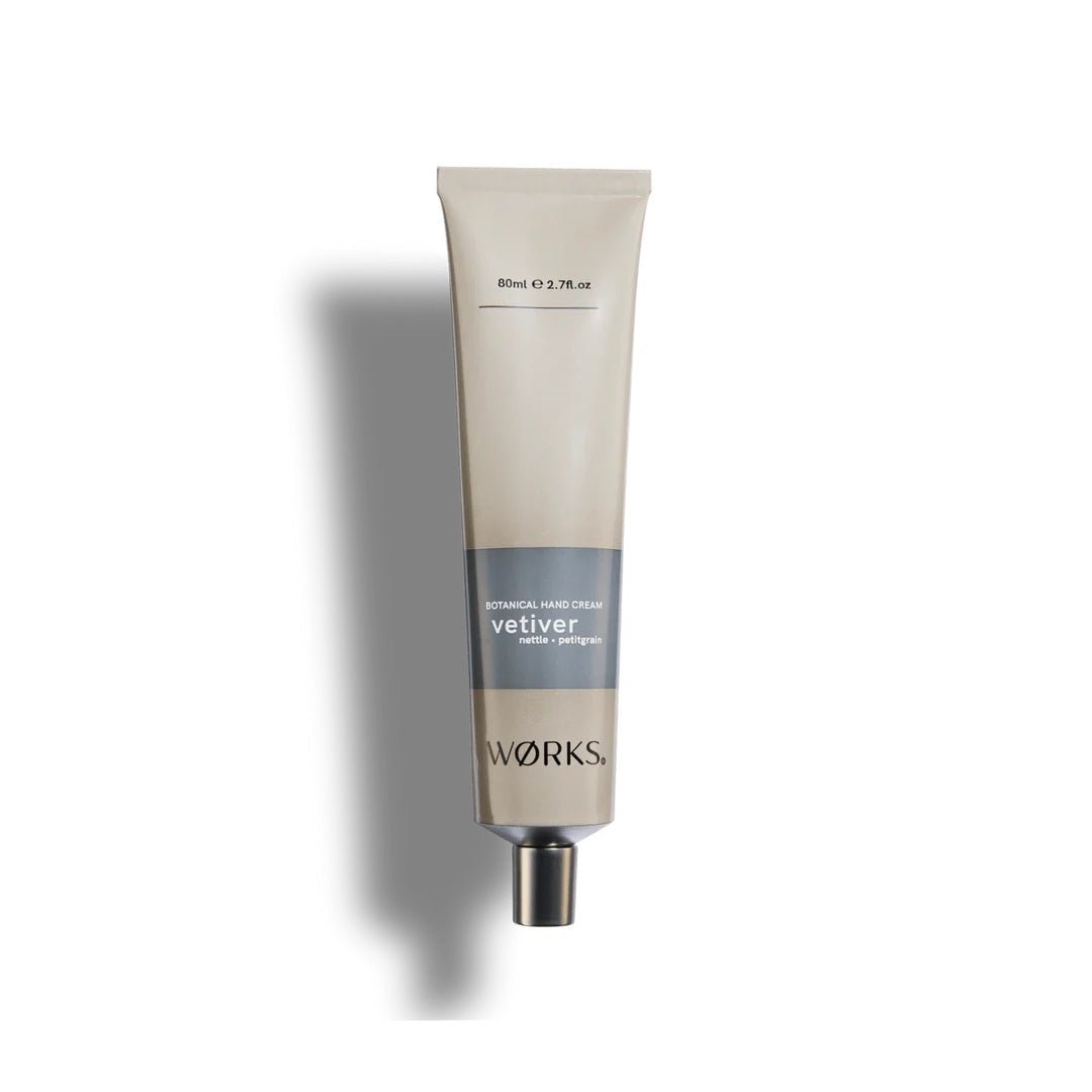 Vetiver Hand Cream 80ml | WØRKS | Body Lotion &amp; Wash | Thirty 16 Williamstown