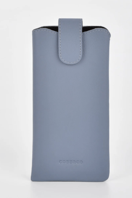 Vision Soft Leather Glasses Case - Blue | Cobb & Co | Women's Accessories | Thirty 16 Williamstown