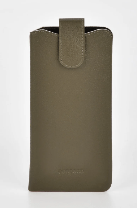 Vision Soft Leather Glasses Case - Olive | Cobb & Co | Women's Accessories | Thirty 16 Williamstown