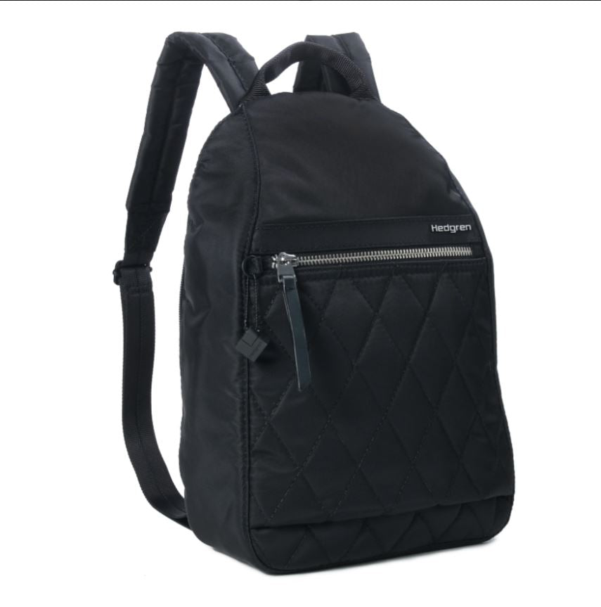 Vogue Small Backpack RFID - Quilted Black | Hedgren | Travel Bags | Thirty 16 Williamstown