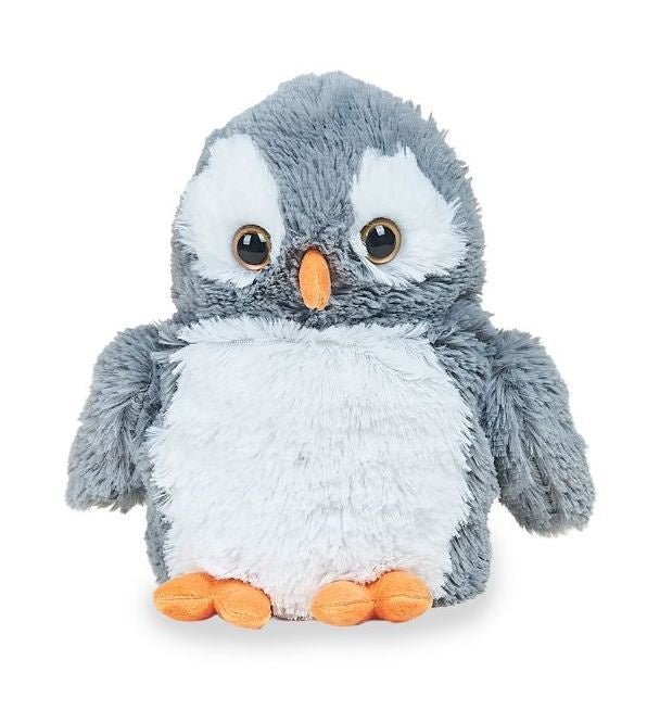 Heatable Soft Toy - Grey Owl