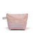 Wet Base Large - Soft Pink/Rust Stripe | Base | Cosmetic Bags | Thirty 16 Williamstown