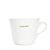 White Porcelain Bucket Mug 350ml - Super Dad | Keith Bryner Jones | Mugs & Cups | Thirty 16 Williamstown