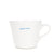 White Porcelain Bucket Mug 350ml - Super Mum | Keith Bryner Jones | Mugs & Cups | Thirty 16 Williamstown