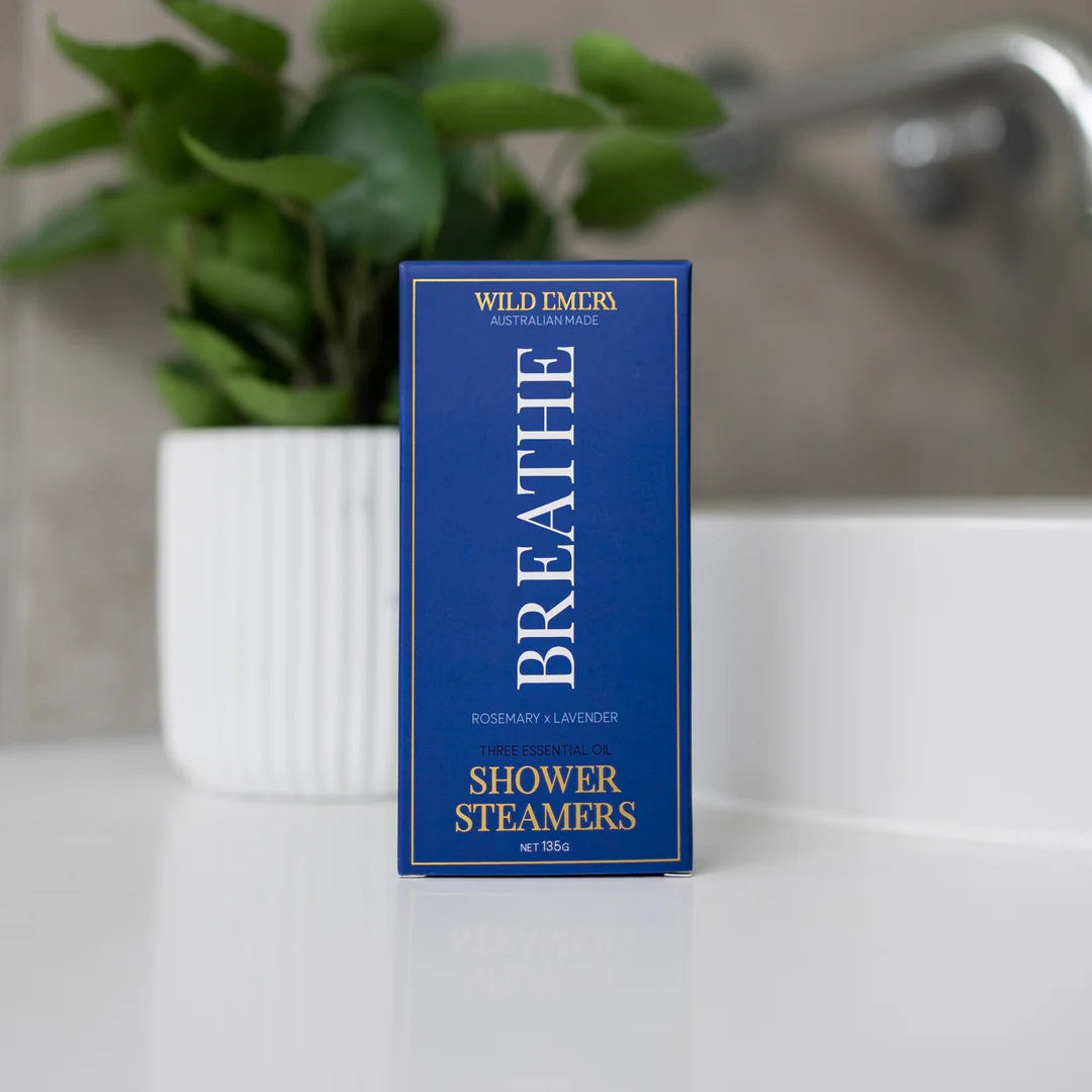 Shower Steamers BREATHE 3 pack - Rosemary &amp; Lavender
