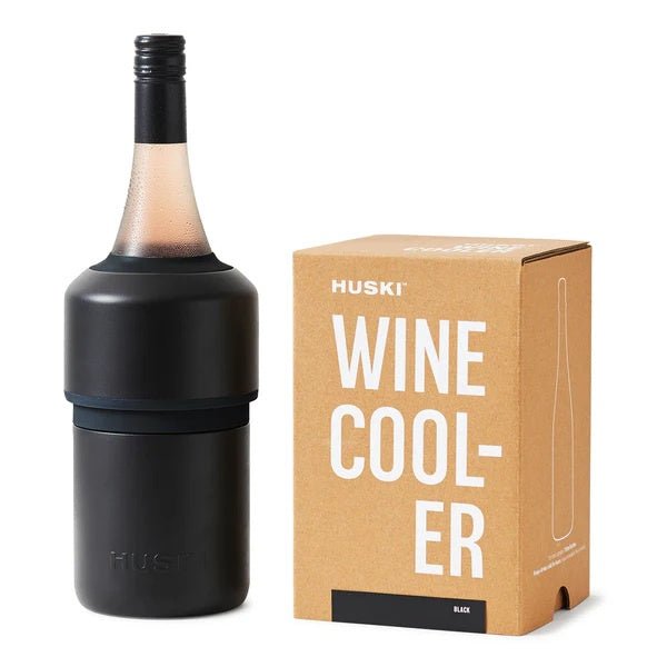 Wine Cooler - Black | Huski | Insulated Drink Chillers | Thirty 16 Williamstown